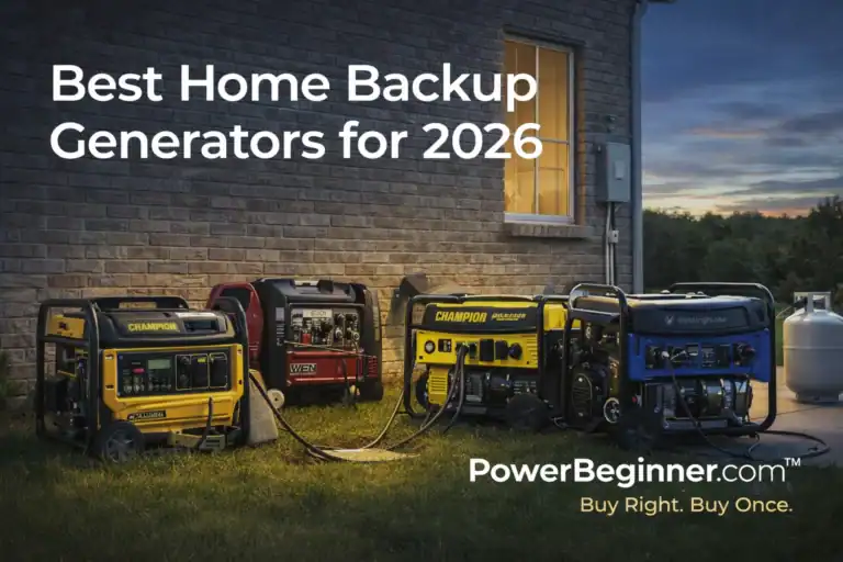 Best Home Backup Generators for 2026